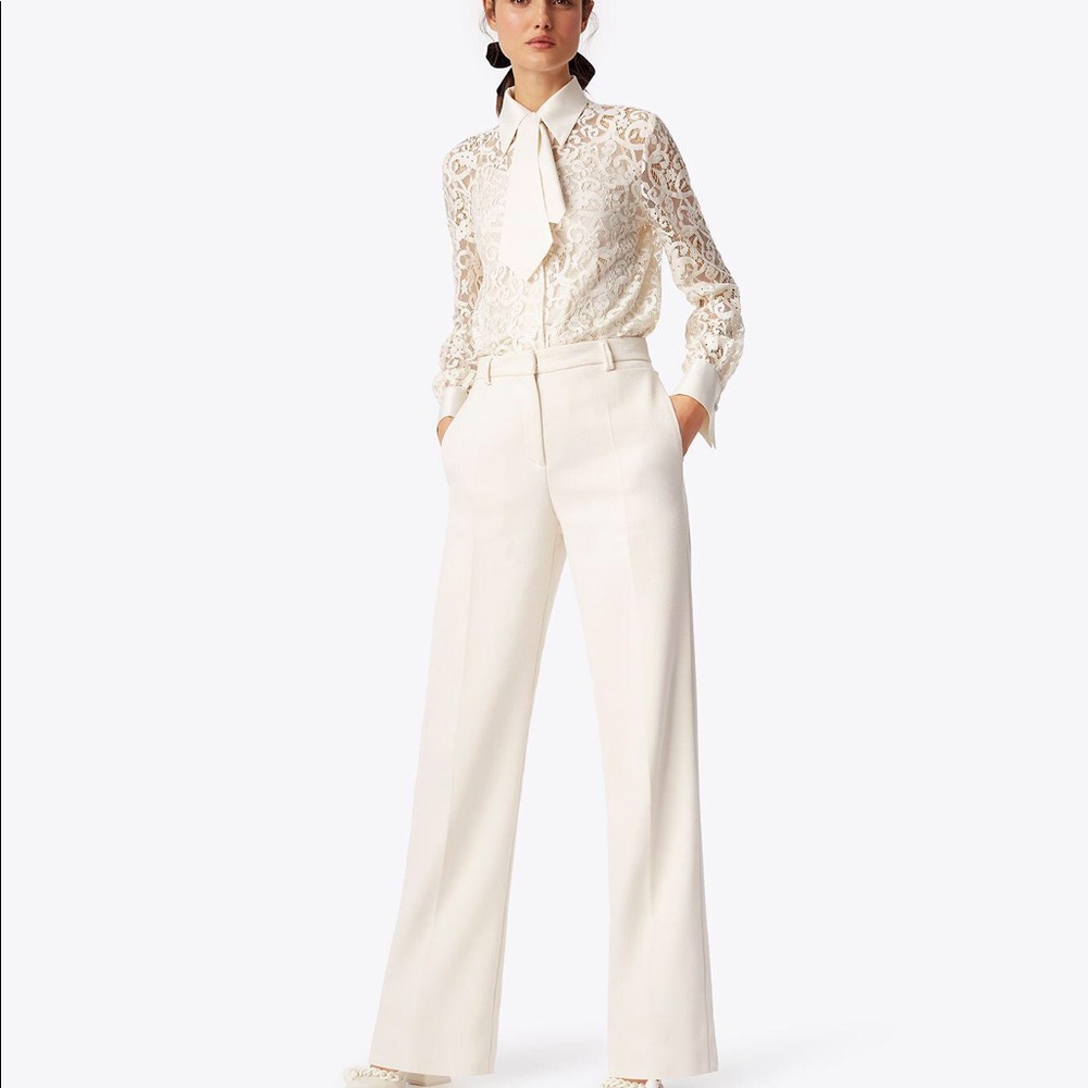 NWT $348 Tory Burch Rosie Lace Top Blouse